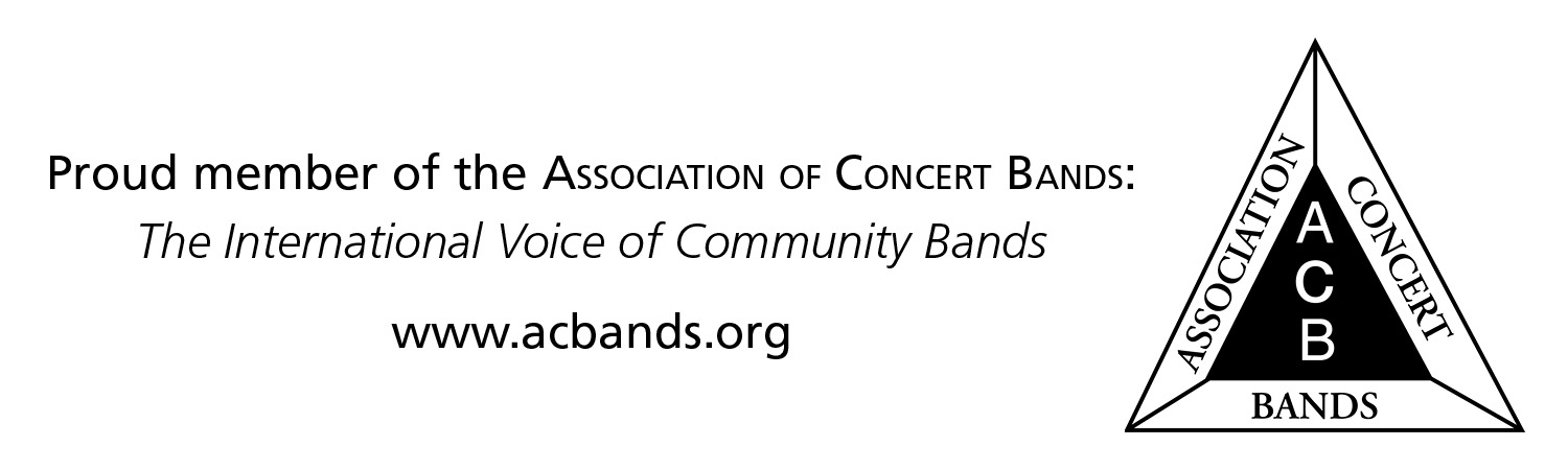 Proud member of the Association of Concert Bands: The Inernational Voice of Community Bands